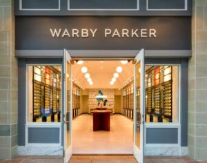 warby parker interior layout