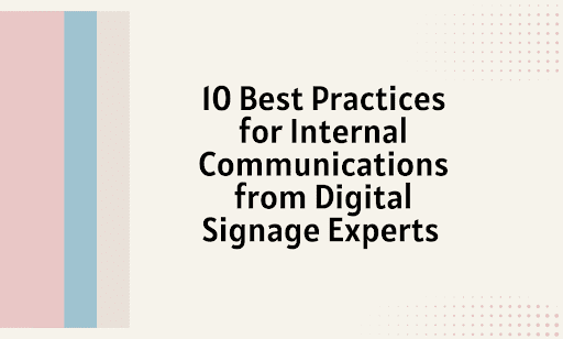 Internal Communications Signage: 10 Practices That Move the Needle