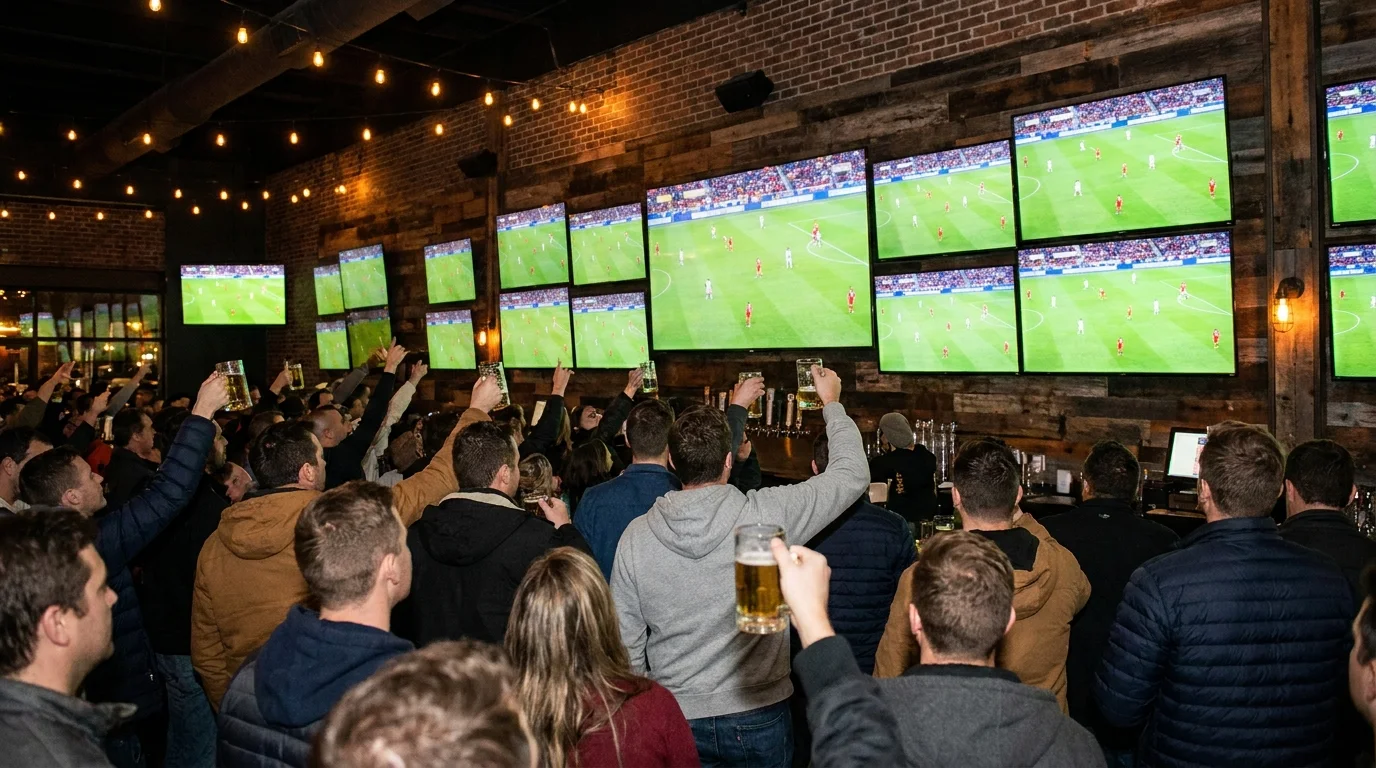 Sports Bar TV Setup for World Cup 2026: The Complete Screen Playbook