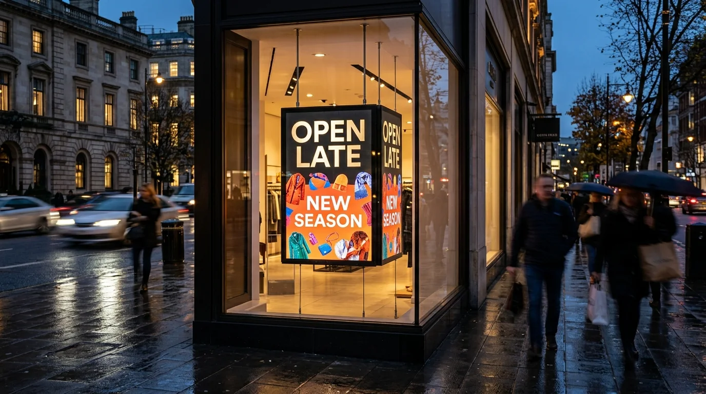 Digital Window Displays: The 2026 Buyer's Guide (Nits, Double-Sided, Real Costs)