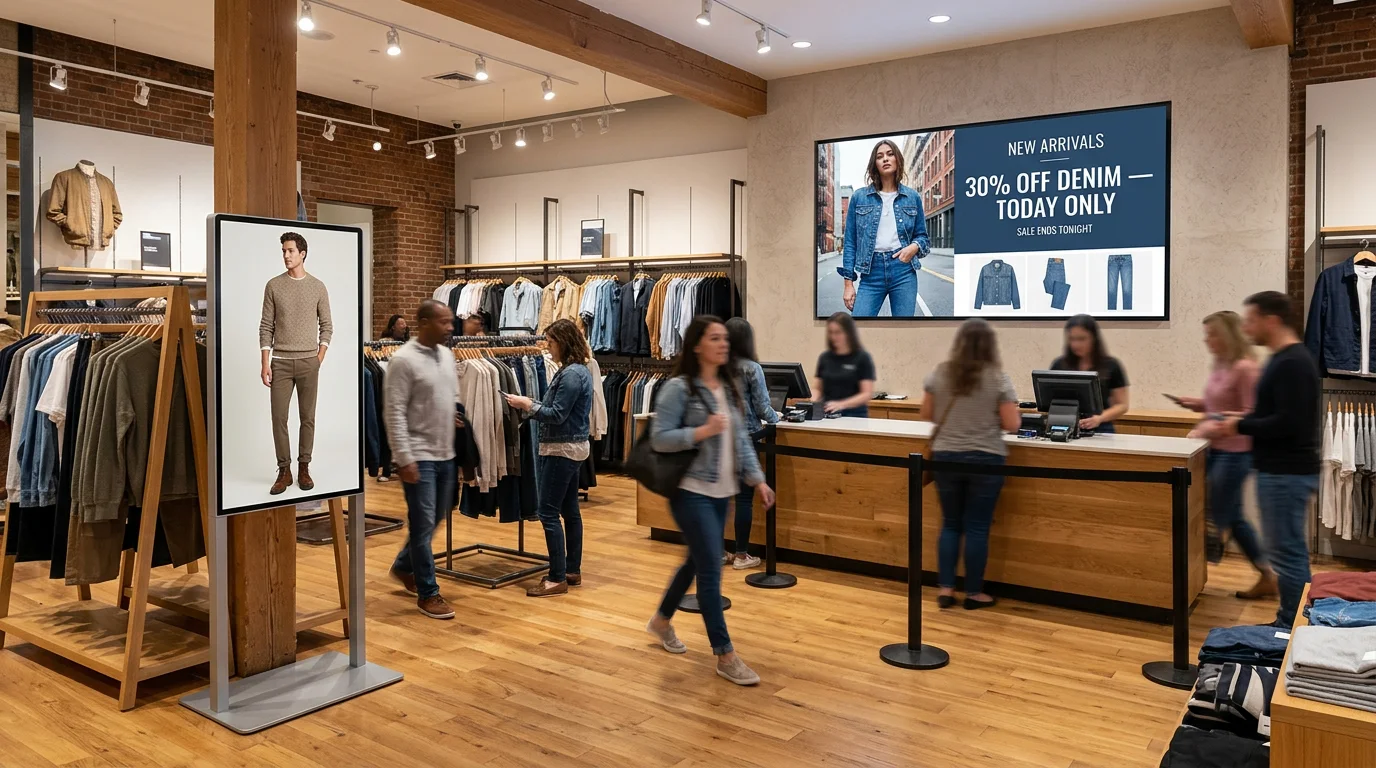 Retail Digital Signage: 16 In-Store Screen Ideas That Actually Sell (2026)