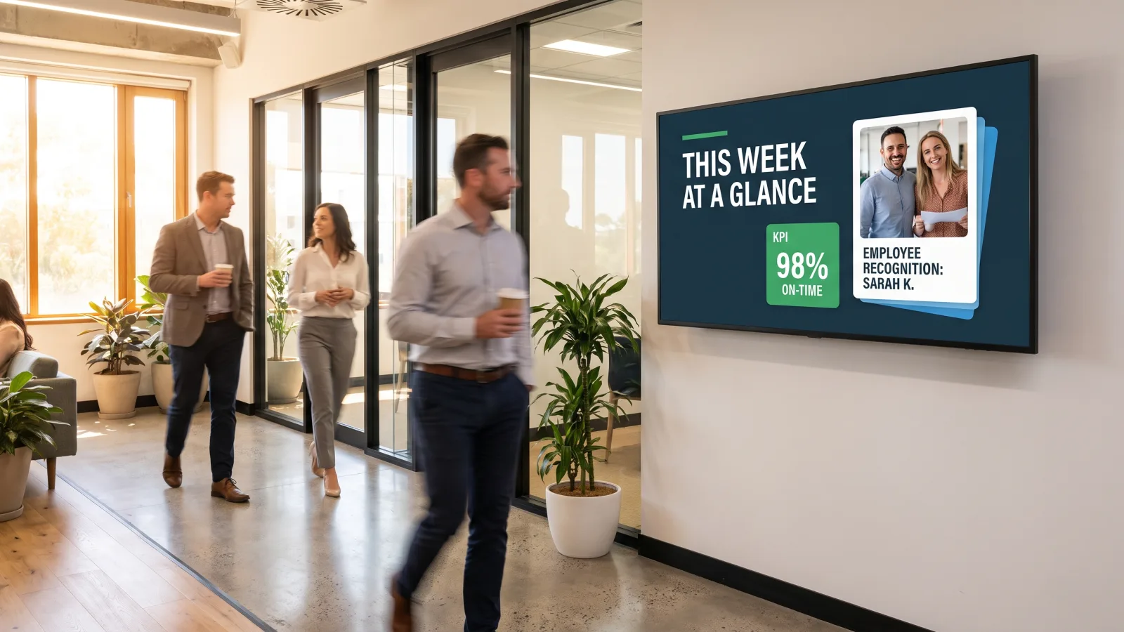 Workplace Digital Signage: How to Build Employee Screens People Actually Read