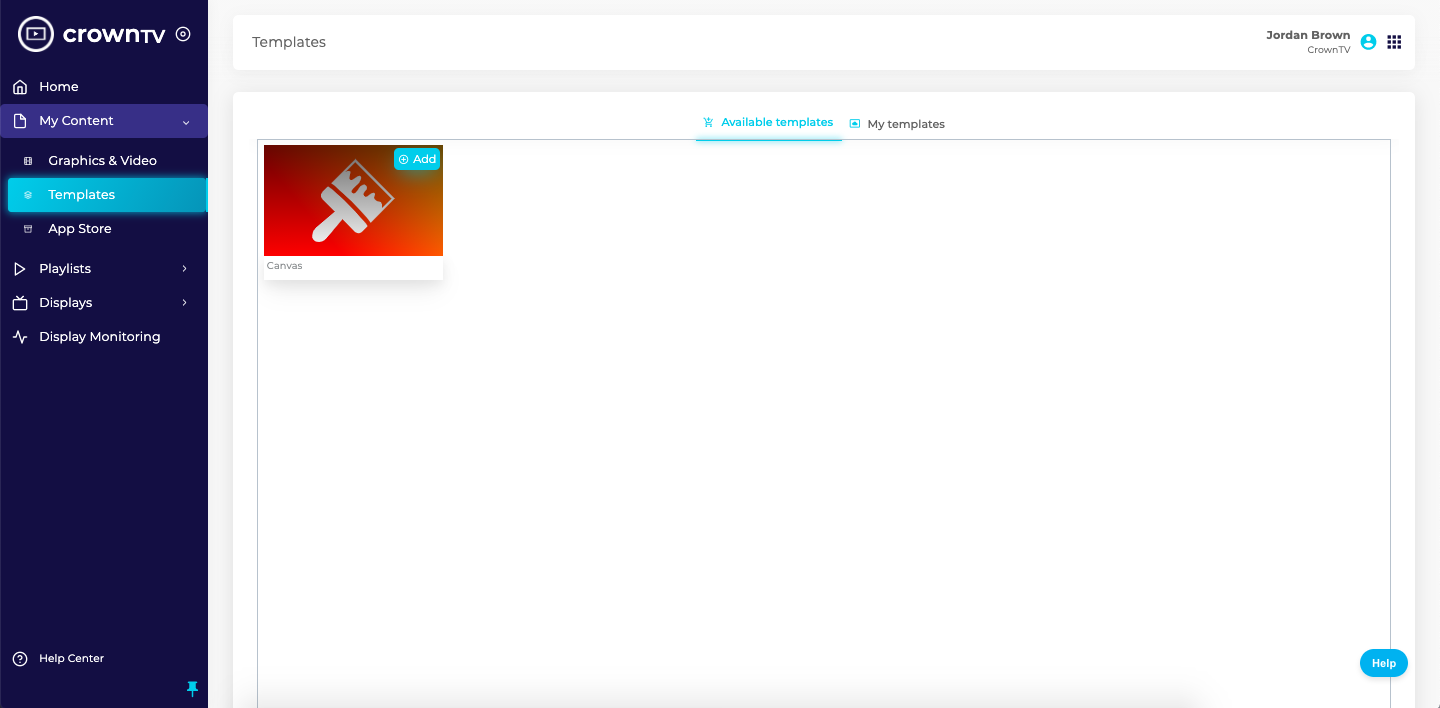 The Canvas app — building templates from scratch