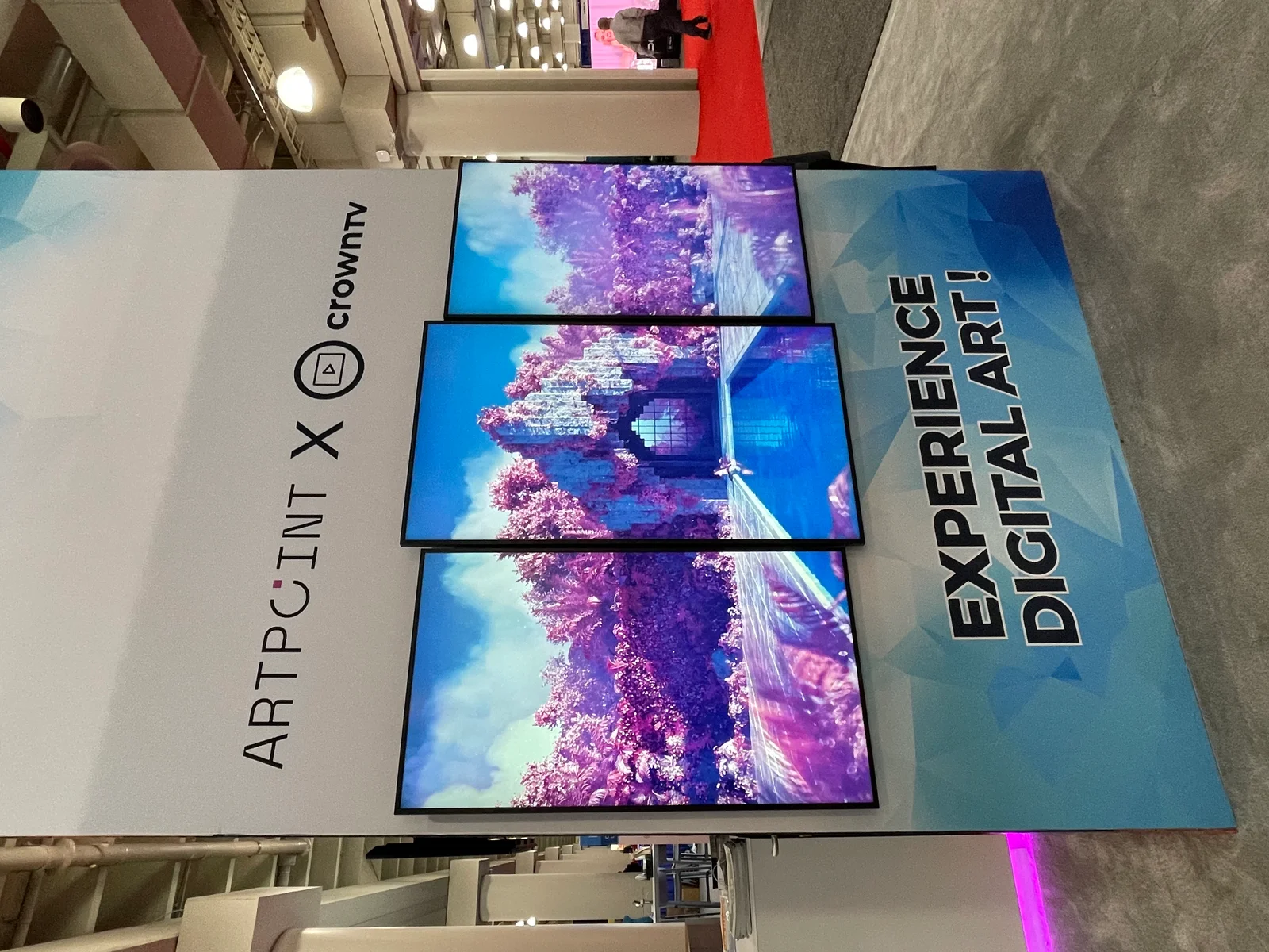 CrownTV digital signage installation by CrownTV
