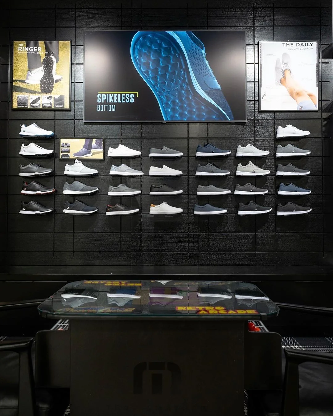 TravisMathew digital signage installation by CrownTV