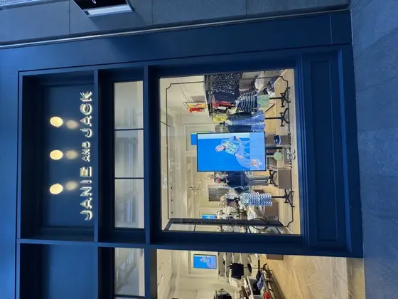 CrownTV digital signage at Retail Store