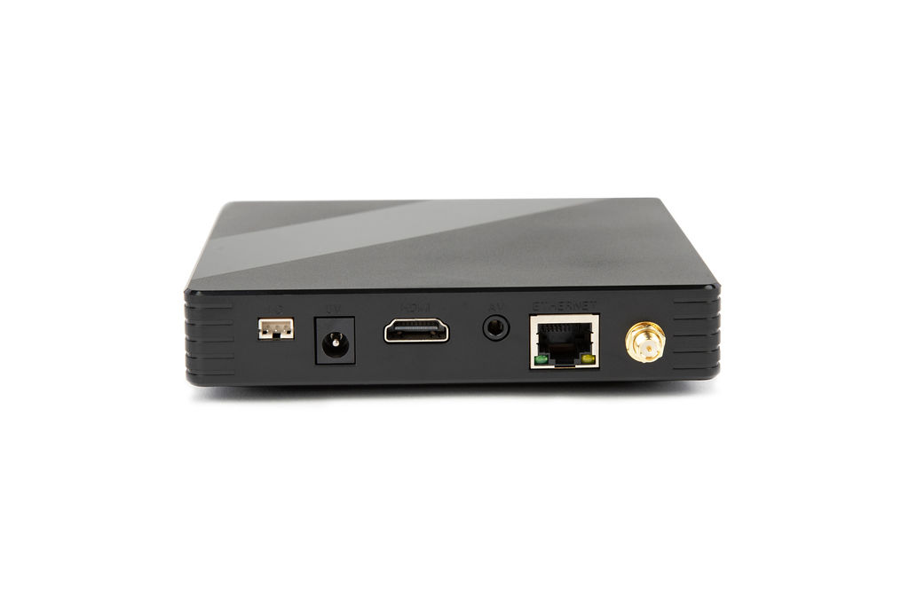 CrownTV media player I/O ports