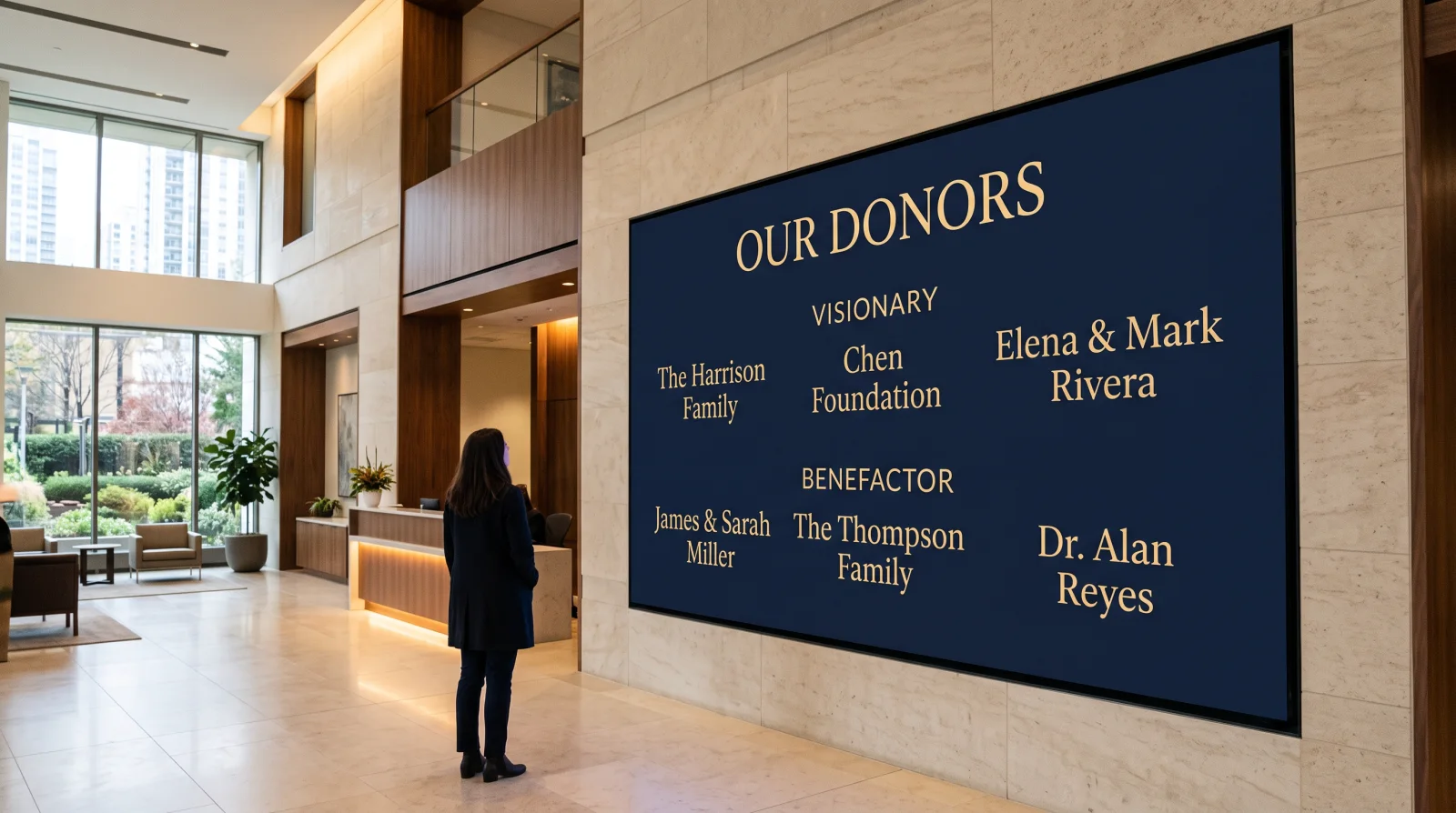 Digital Donor Walls: Recognition Walls That Donors Actually Stop For