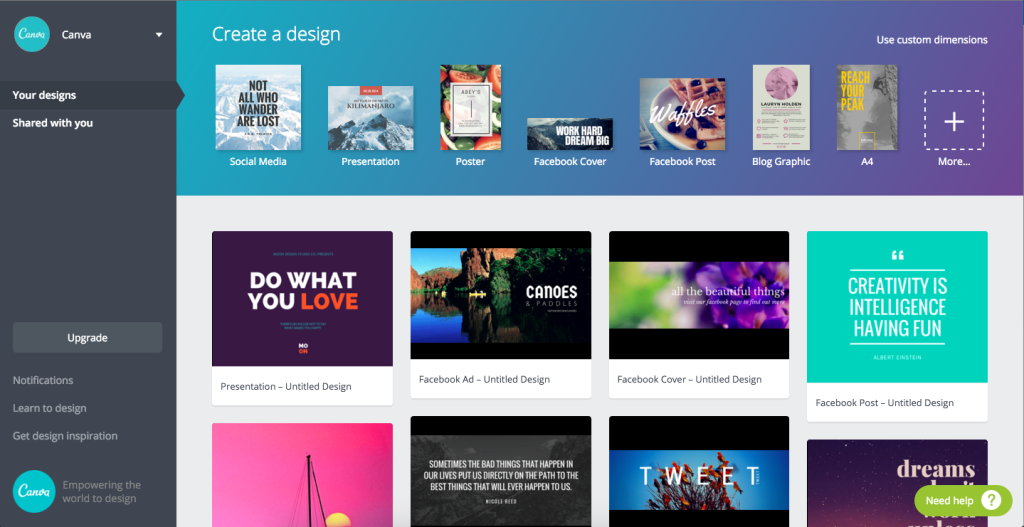 canva screenshot