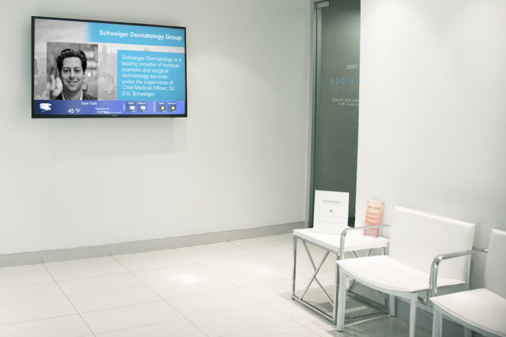 healthcare digital signage