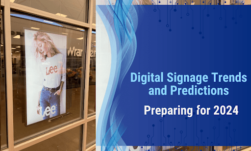 Discover the future of digital signage for 2024! Stay ahead with key trends and predictions shaping the industry.