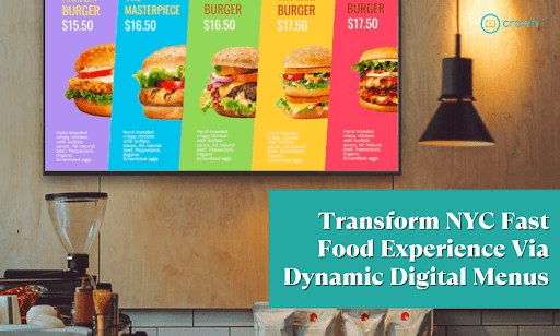 Transforming NYC Fast Food Experiences Via Dynamic Digital Menus