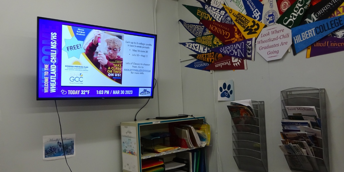 A School’s Digital Signage Transformation