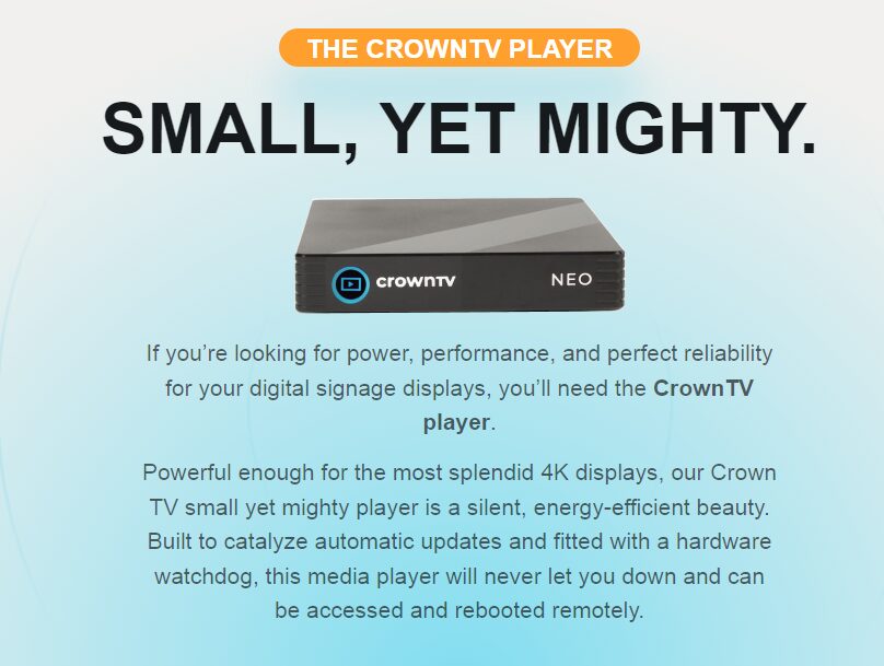CrownTV Digital Player