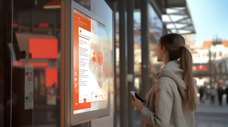 digital signage benefits, provide real time information