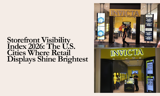 Storefront Visibility Index 2026: Top U.S. Cities for Retail Displays